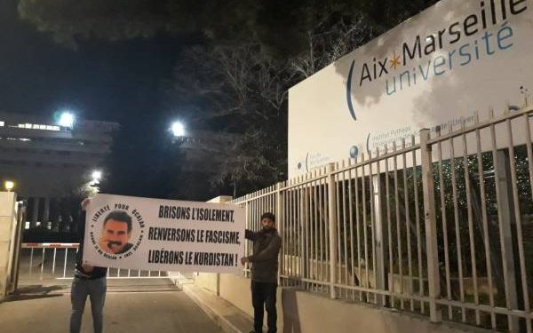 Marsilya’da Tevgera Ciwanên Şoreşger’den eylem