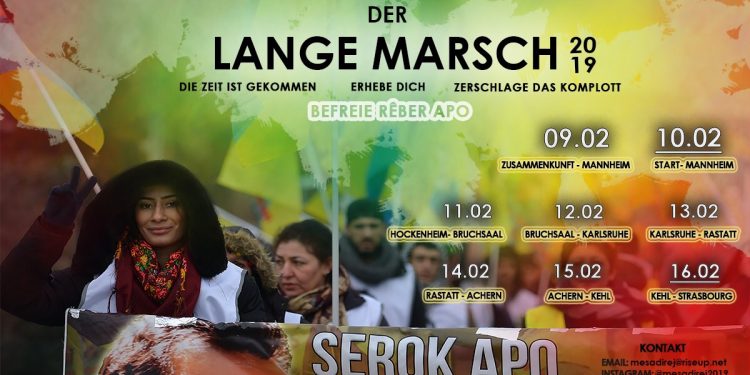 Uzun yürüyüş 10 Şubat’ta başlıyor