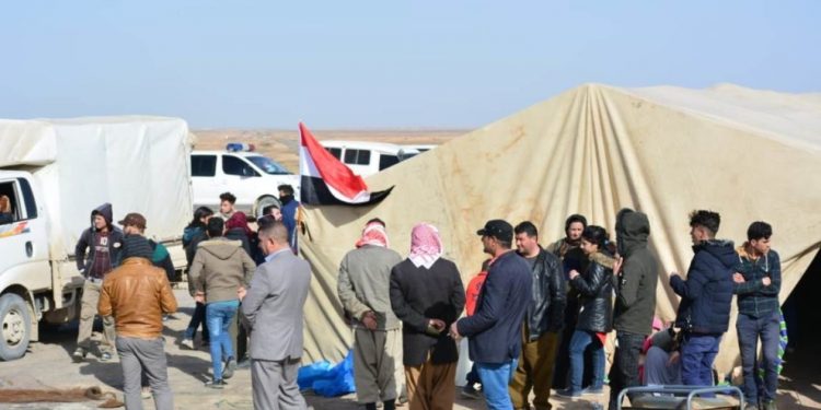Şengal’deki ‘insani koridor’ eylemi 16. gününde