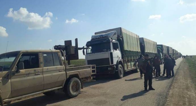 Yüzlerce DAİŞ çetesi, QSD güçlerine teslim oldu