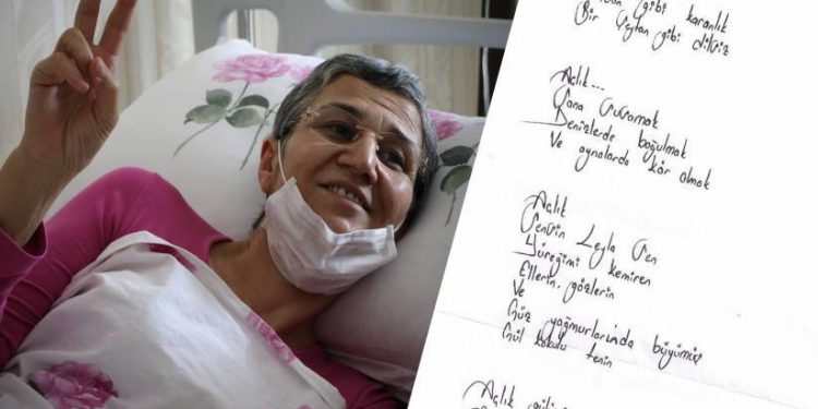 Zindan’dan Leyla Güven’e ithafen şiir