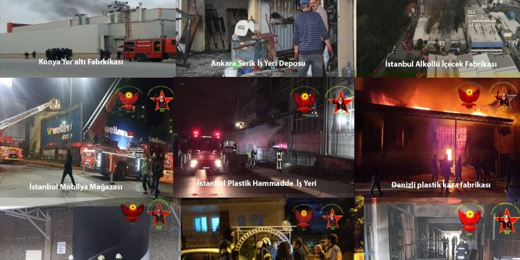 SON DAKİKA – DGH: 18 iş yeri, 6 fabrika, 3 araç ve 2 depo ateşe verildi