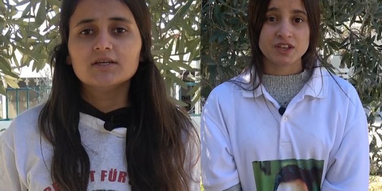 ÖZEL-Mexmurlu Genç Kadınlar: Kürdistan’ın çocukları olarak Leyla’nın yanında eylemde olmalıyız