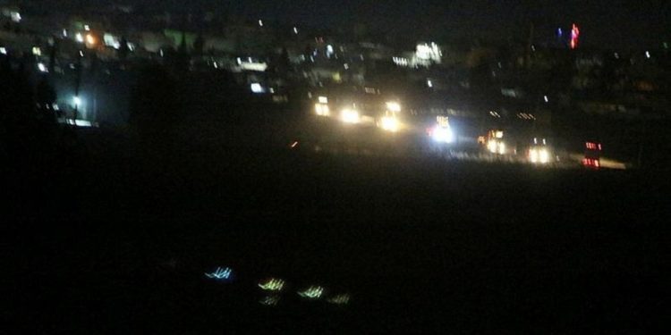 Sêrt’te kaydırılan seçmenler konvoy halinde kente giriş yaptı