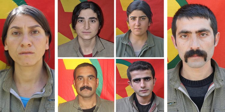 HPG Botan’da şehit düşen 6 Gerillanın kimlik bilgilerini açıkladı