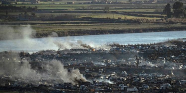 DAİŞ’in son toprak parçası QSD’nin elinde