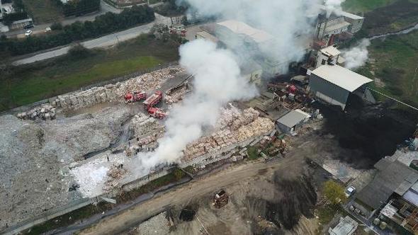 İstanbul’da bilinmeyen nedenli yangın