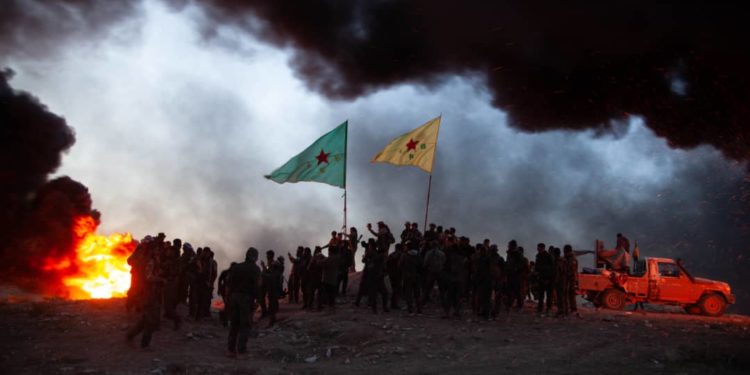 Baxoz köyü tamamen QSD güçlerinin kontrolünde