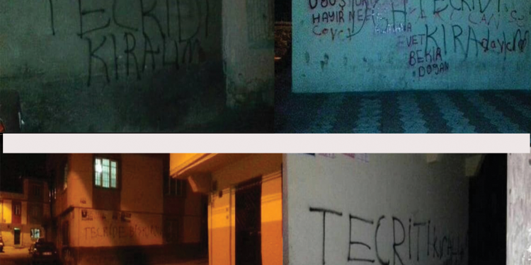 Dilok Gençliğinden yazılama eylemi