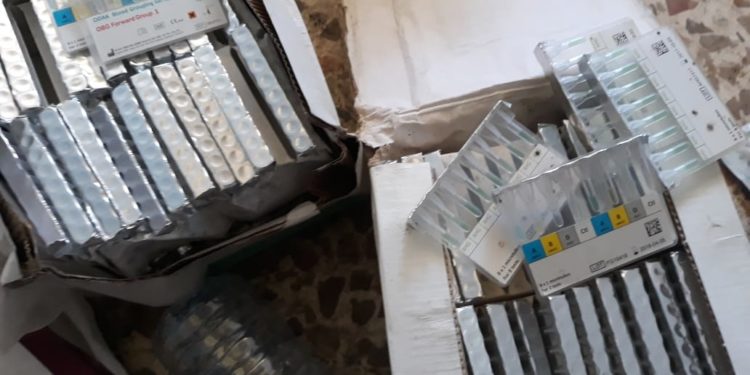 ÖZEL – Baxoz’daki sığınak hastanede Türk ilaçları çıktı