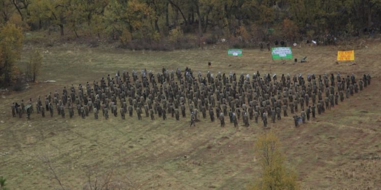 HSM, Gerillanın Çelê eylemini kutladı