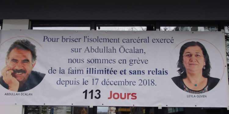 Strasbourg’daki açlık grevi direnişi 113’üncü gününde