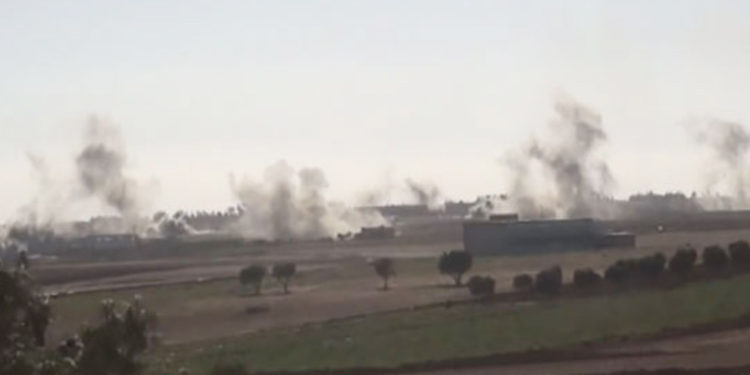 İşgalci Türk devleti Efrîn’de köyleri bombaladı: En az 10 yaralı