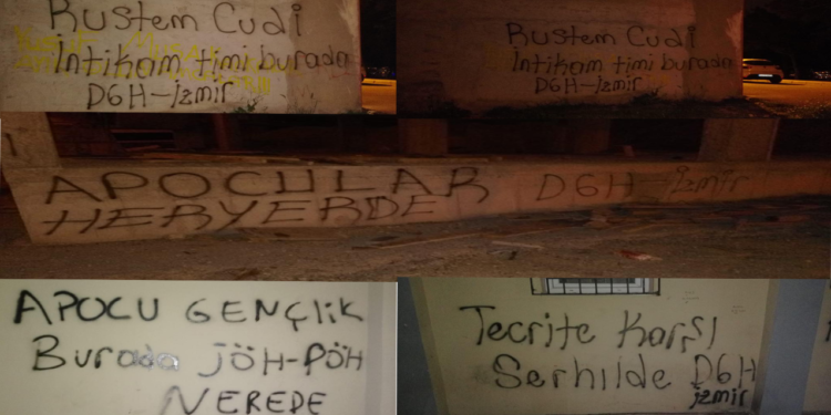 DGH’den İzmir’de yazılama eylemi