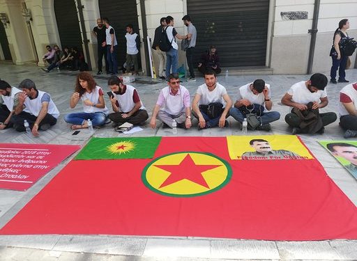 Tevgera Ciwanên Şoreşger’den Atina’da eylem