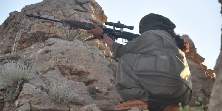 SON DAKİKA – HPG: İşgalci Türk ordusuna ait barınak ve mevziler etkili vuruldu