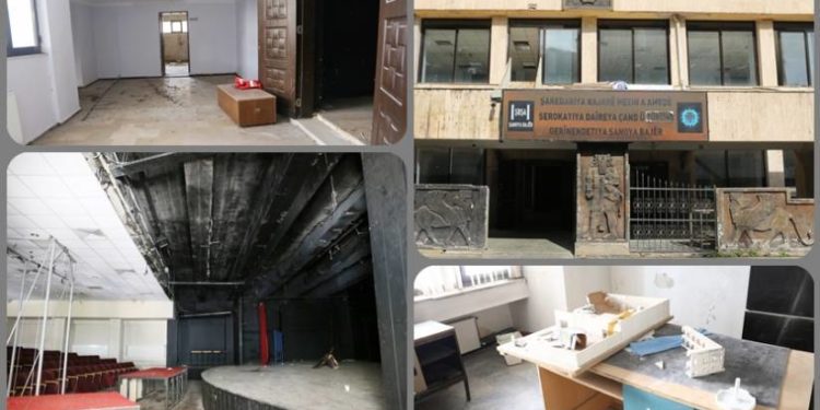 Gaspçı kayyım Kültür ve Turizm Daire Başkanlığını da talan etmiş