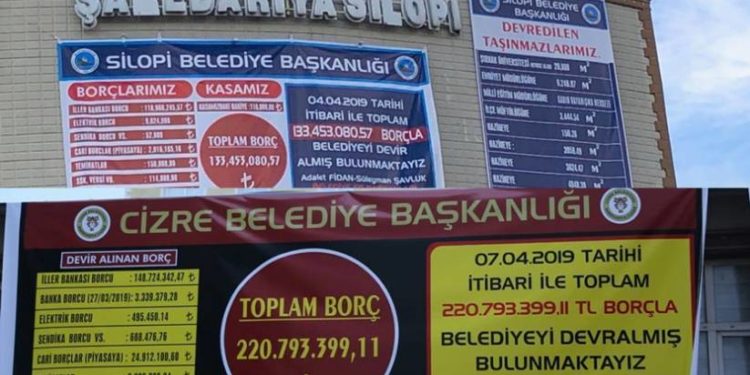 Gaspçı kayyımların yaptıkları halkla paylaşıldı