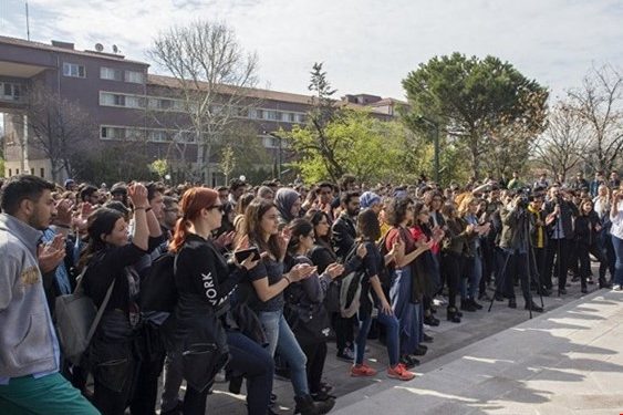 Ankara Üniversitesi öğrencilerinden cinsel istismar protestosu