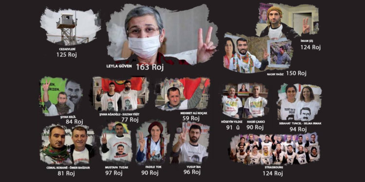 Leyla Güven’in direnişi 163’üncü gününde