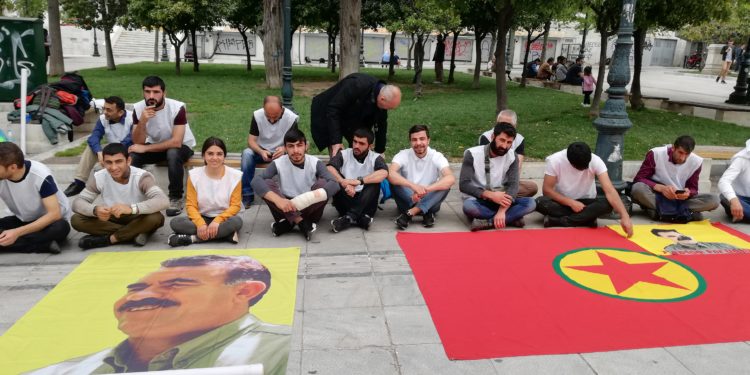 Ciwanên Şoreşger’den açlık grevlerini sahiplenme eylemi