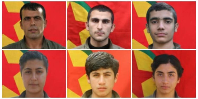 HPG, Avaşin ve Çarçella’da şehit düşen 6 gerillanın kimliklerini açıkladı