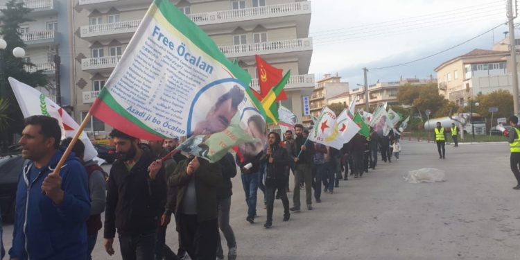 Yunanistan’da tecride karşı yapılan eyleme faşist saldırı