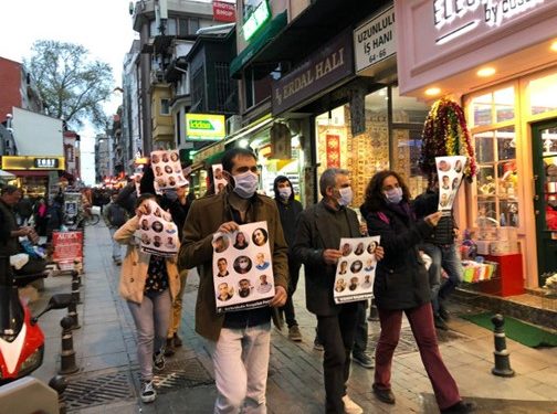 Açlık grevine ses veren ESP ve SGDF üyeleri gözaltına alındı