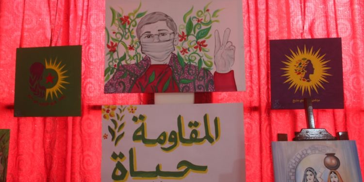 Minbic’te genç kadın sanat etkinliği