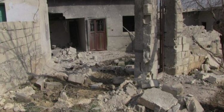 İşgalci Türk ordusu Şera’nın köylerine top atışı yapıyor