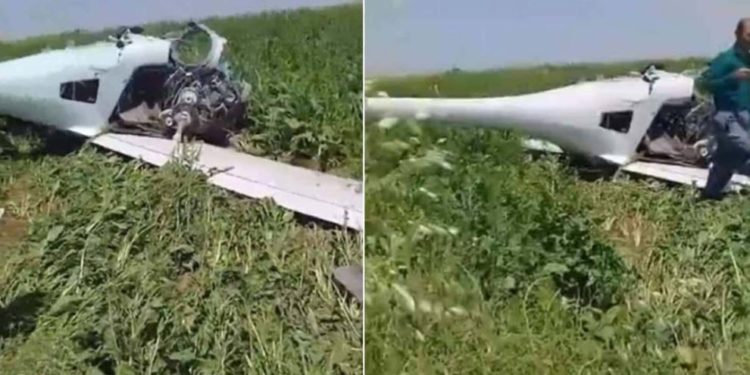 Hewlêr’de keşif uçağı düşürüldü