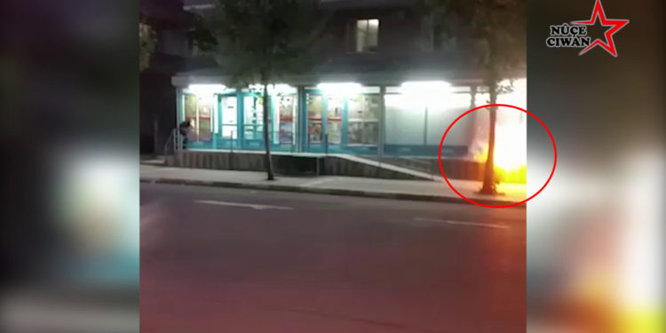 A-101’e ses bombalı eylem