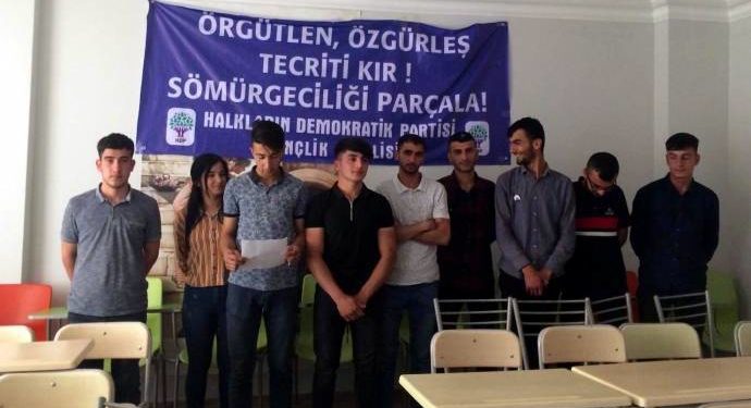 HDP Akdeniz Gençlik Meclisi kuruluşunu ilan etti