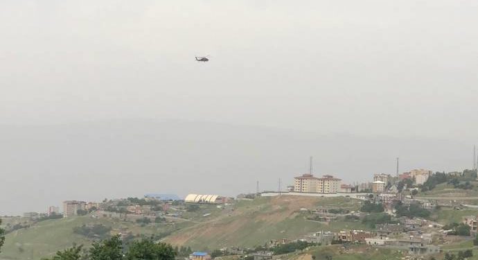 Şirnex’te askeri operasyon: Helikopter hareketliliği yaşanıyor