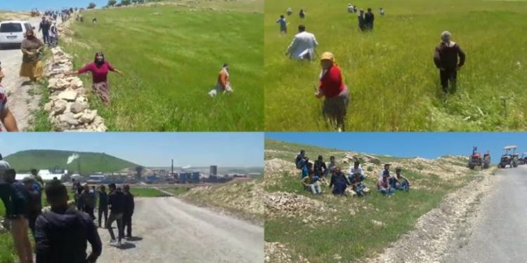 İşgalci jandarma Şemrex köyüne saldırdı