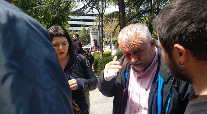 Faşist Türk polisleri, Ankara’da hak talep eden sağlıkçılara saldırdı
