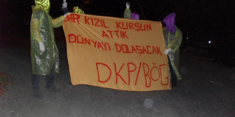 DKP/BÖG Ve KKB/KÖG Milislerinden İstanbul’da Eylem