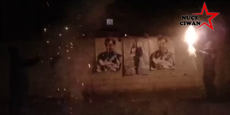 Wan’da gençlik tecride karşı alanlarda