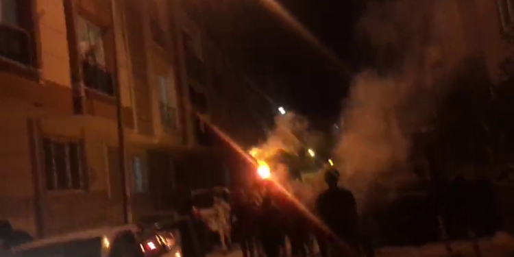 Esenyurt gençliğinden yürüyüş eylemi