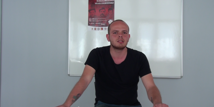 ÖZEL – Sosyalist Öğrenci Üyesi: Devrimci gençliğin yapması gereken içerideki direnişi dışarıya taşımaktır