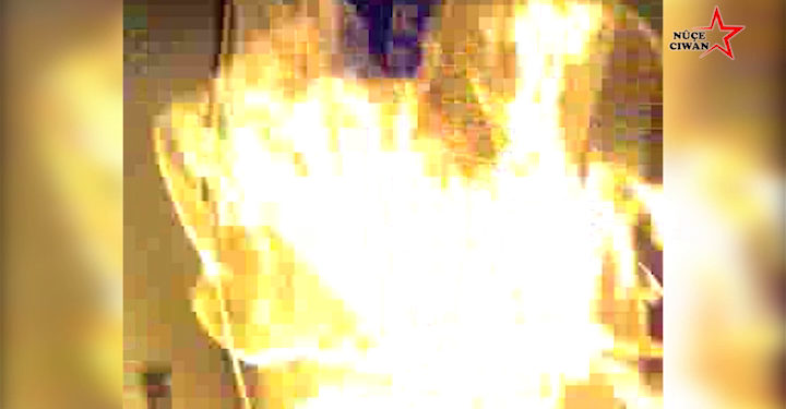 SON DAKİKA – DGH İntikam Birimlerinden eylem: İşgalci polisler ses bombalarıyla vuruldu