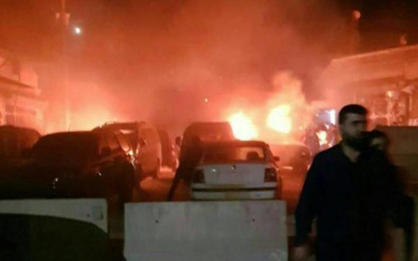 Ezaz’da işgalci Türk ordusunun karargahında patlama