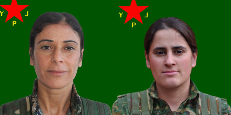 YPJ: Sarya ve Hîvda yoldaşlarımızı saygıyla anıyoruz