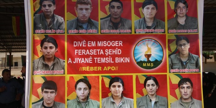 Dêrik’te 13 HPG ve YJA Star şehidi için anma töreni düzenlendi