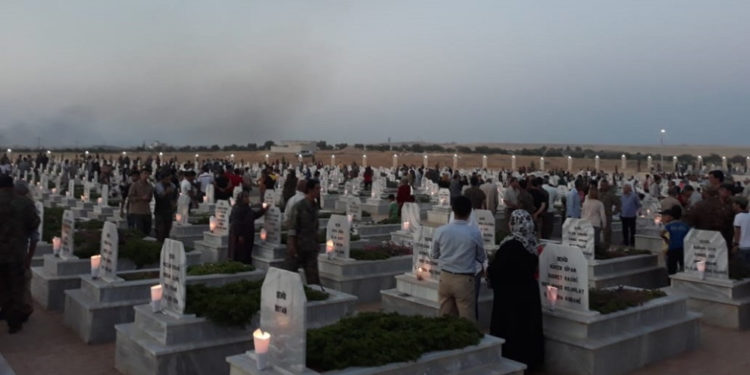 Kobanê şehitleri anıldı