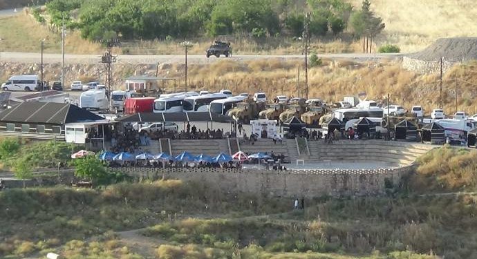 Heskîf işgalci Türk polis ve asker ablukasında