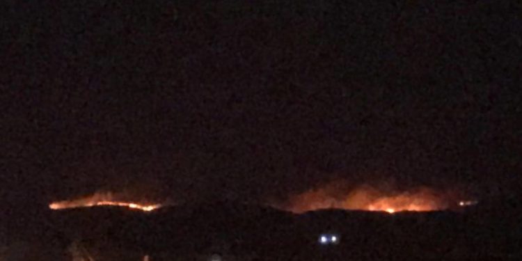 Ömeryan’daki yangın iki gündür devam ediyor!