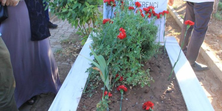 Mazlum Erenci mezarı başında anıldı