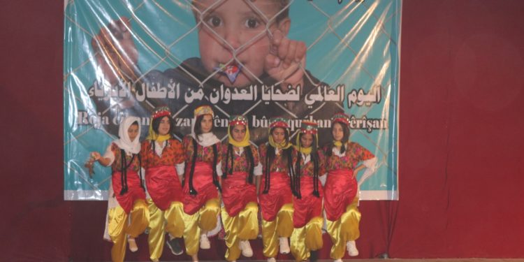 Mihemed Şêxo Kültür Sanat Merkezinde çocuklar için etkinlik