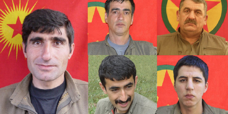 PKK’den beş aileye mesaj